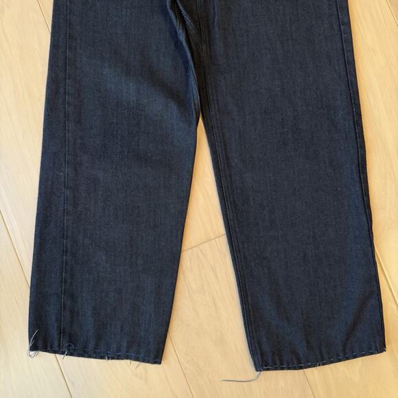 Stone Master Pants 30 Blue Dark Wash Belted Utility Made in USA Outdoors - Picture 5 of 9